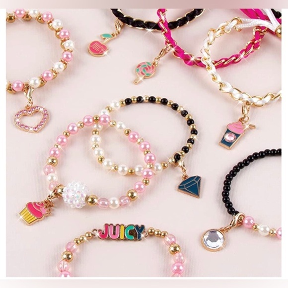 Juicy Couture Pink and Precious Bracelets DIY Charm Bracelet‎ Making Kit new - Picture 4 of 8